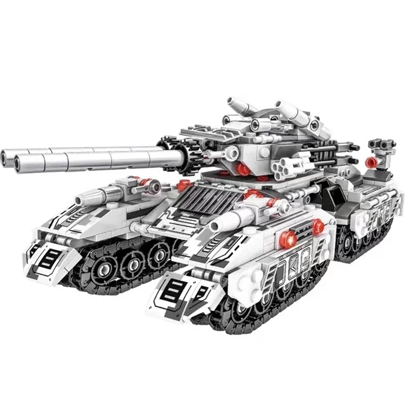 2025 WW2 vehículo militar tanque 8 en 1 avión camión modelo bloques de construcción DIY ladrillos niños juguetes de construcción regalos para niños adultos