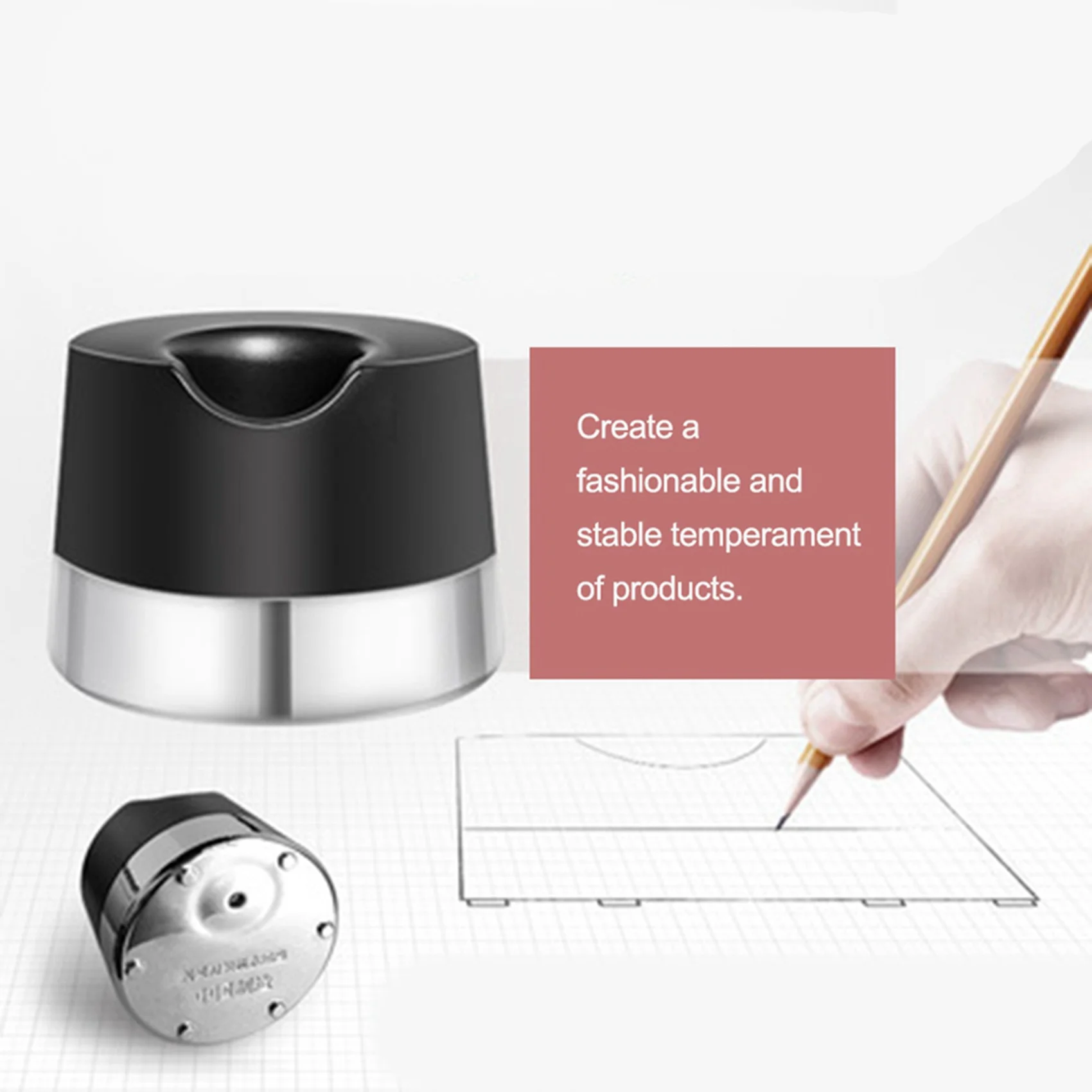 2X Unique Design Heavyweight Men's Shaving Razor Stand Holder Base Gift For Brother Boyfriend Husband-Y48A