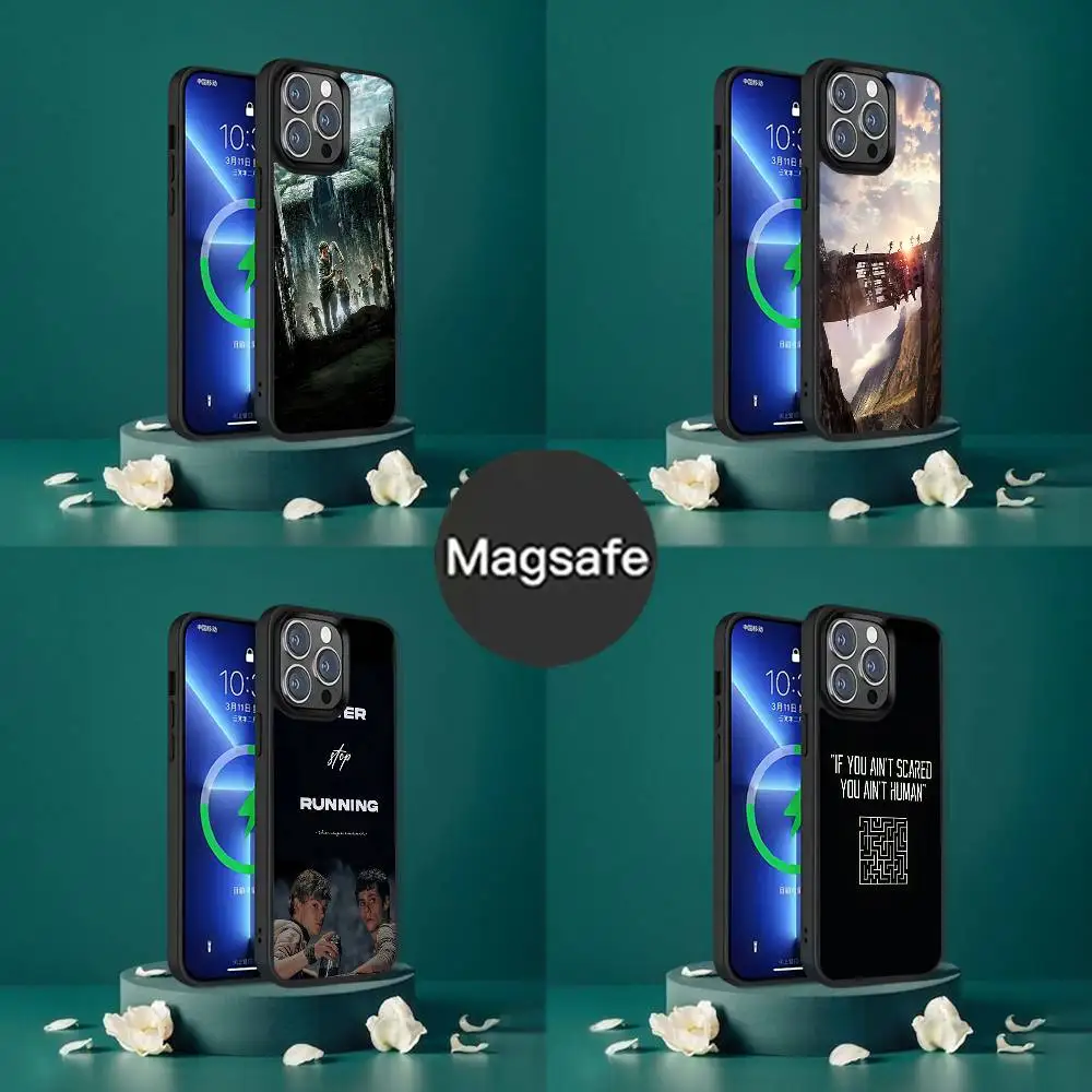 

The M-Maze R-Runner Phone Case For iPhone 17,16,15,14,13,12,11,Pro,Max,Plus,Mini,SE4,E Magnetic Magsafe Wireless Charging