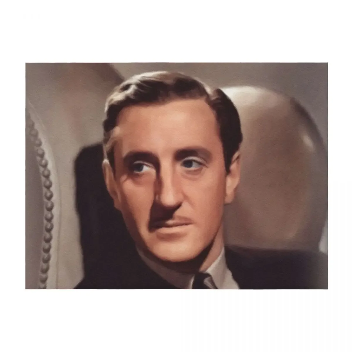 

Basil Rathbone, Movie Star Throw Blanket Nap Polar Extra Large Throw Tourist Blankets