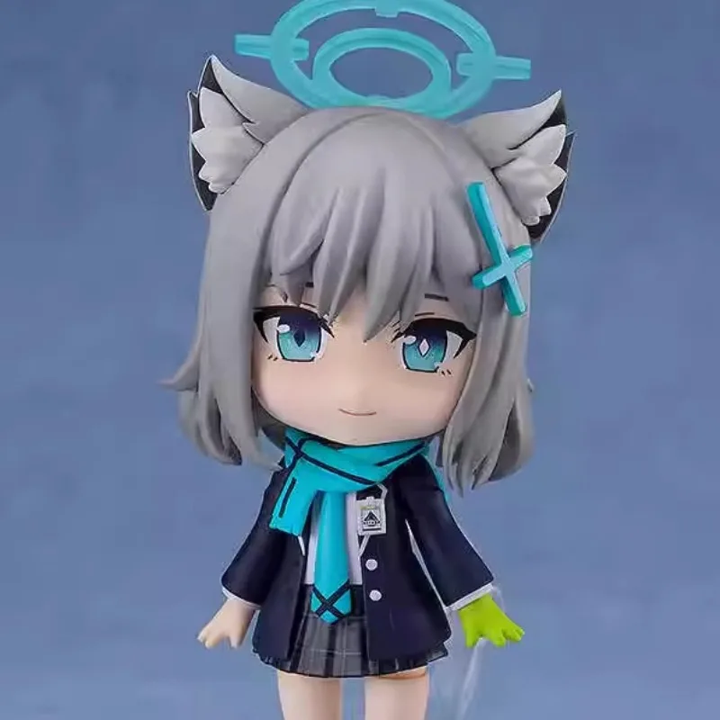 GSC Good Smile Original Nendoroid Blue Archive Anime Figure Sunaōkami Shiroko 2265 Action Figure Toys for Boys Girls Kids Gifts