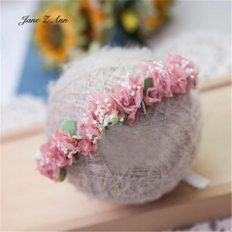 Children photography headwear hair band photography props newborn baby 0-3 year photo studio head flower