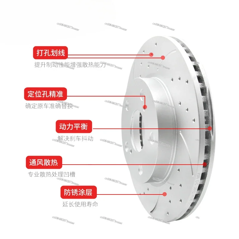 For Porsche Cayenne Macan Paramela 718 Cayman911 Car Front and Rear Brake Discs