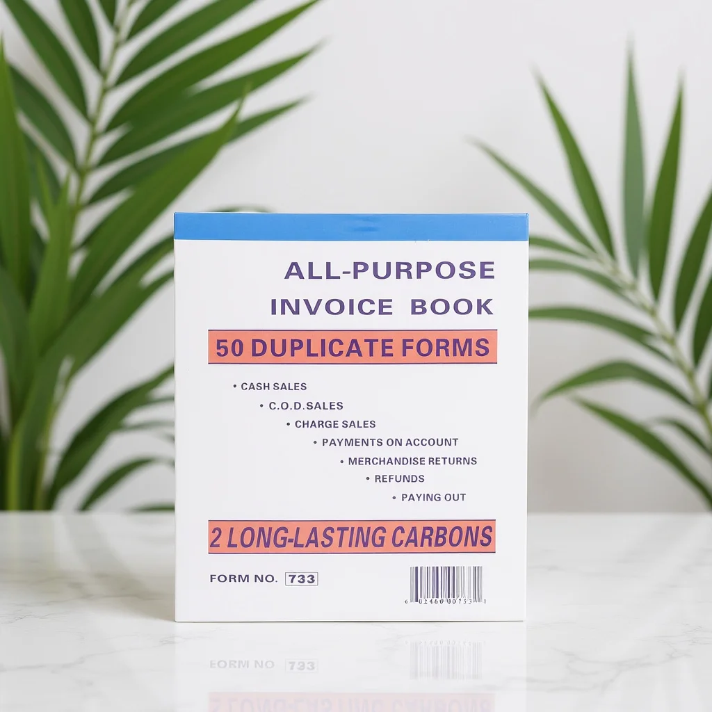 Libro per la gestione dei ricevute delle piccole imprese per ordini di vendita e fatture Libro di ricevute per ordini di vendita di dimensioni comode