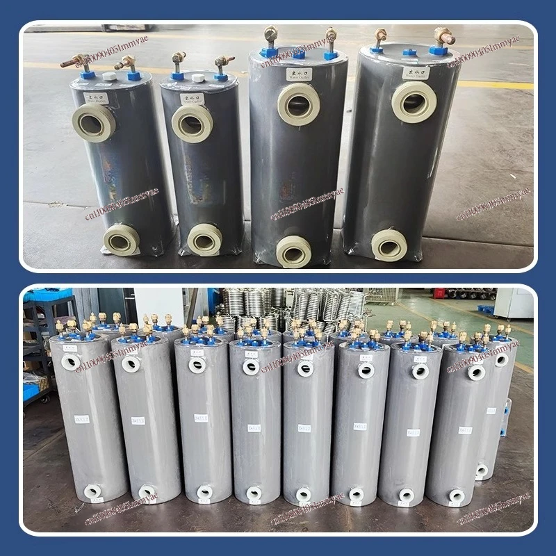 NEW Pure titanium heat exchanger titanium alloy evaporator chiller air energy stainless steel