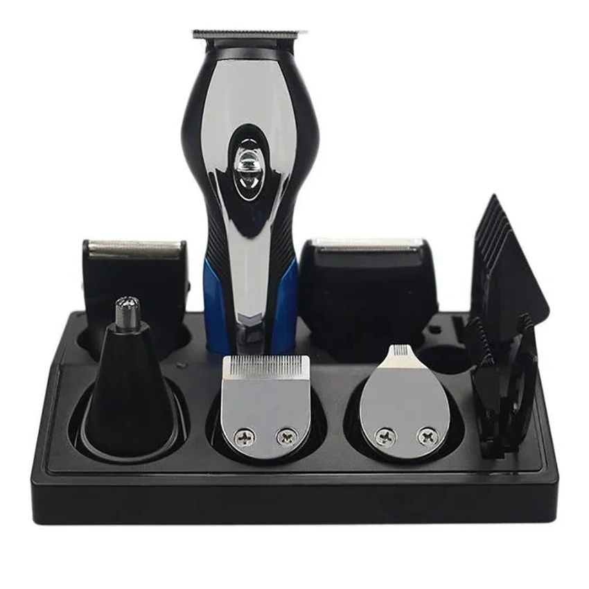 Elektrische Haar Clipper mit Cutter, Wiederaufladbare Cordless Haar Männer Haar Trimmer Rasierer Bart Trimmer Nase Haar Trimmer