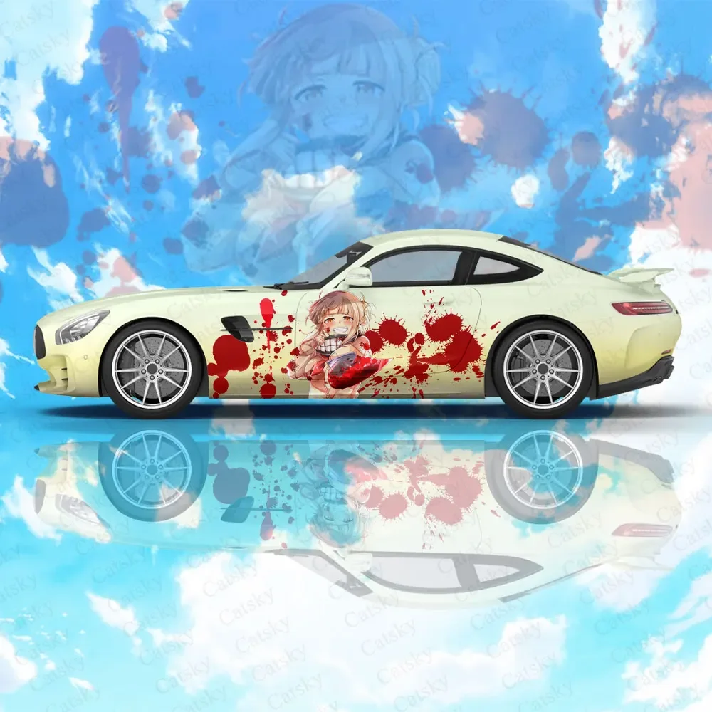 

Anime Girl Himiko Toga Car Accessories Body Sticker Anime Itasha Car Side Decal Sticker Body Sticker Car Decoration Stickers