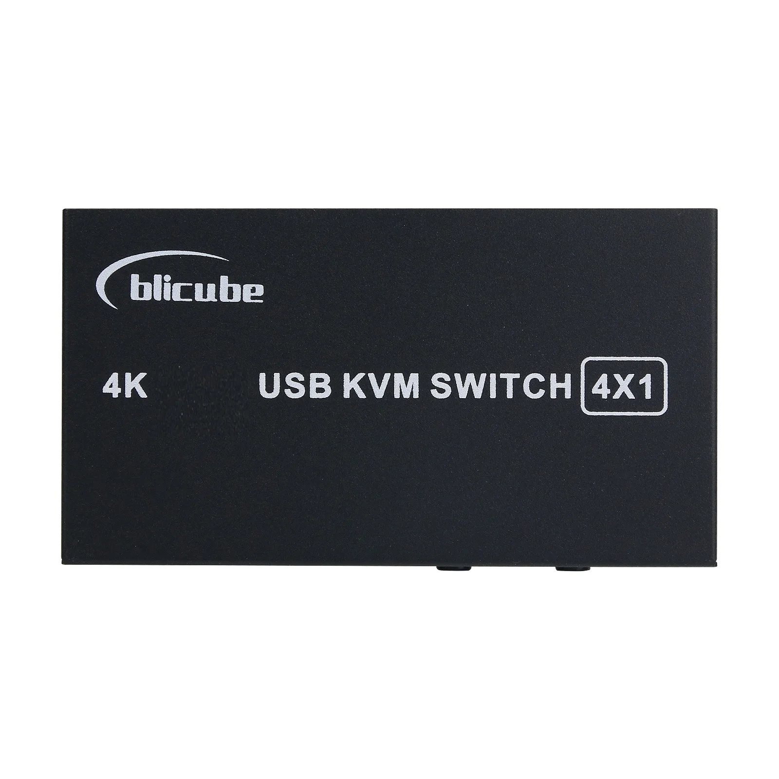 4K HDMI-compatible Switch KVM Four Port Switcher 4 Input and 1 Output USB KVM Display Support PiKVM and BLIKVM
