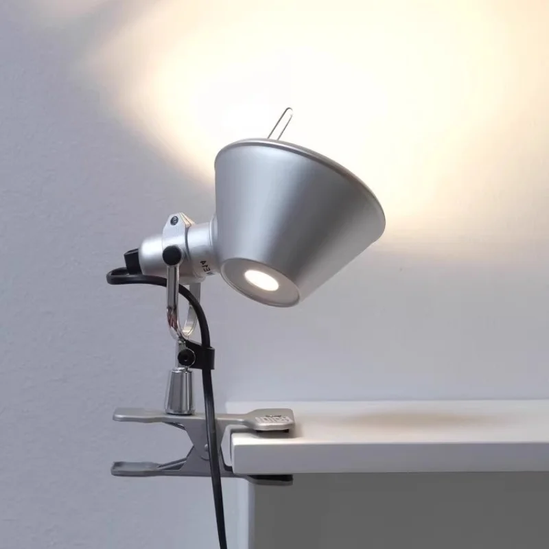 

Clip Wall Lamp Bauhaus Designer Restaurant Study Bedroom Bedhead Bookshelf Clip Reading Desk Lamp