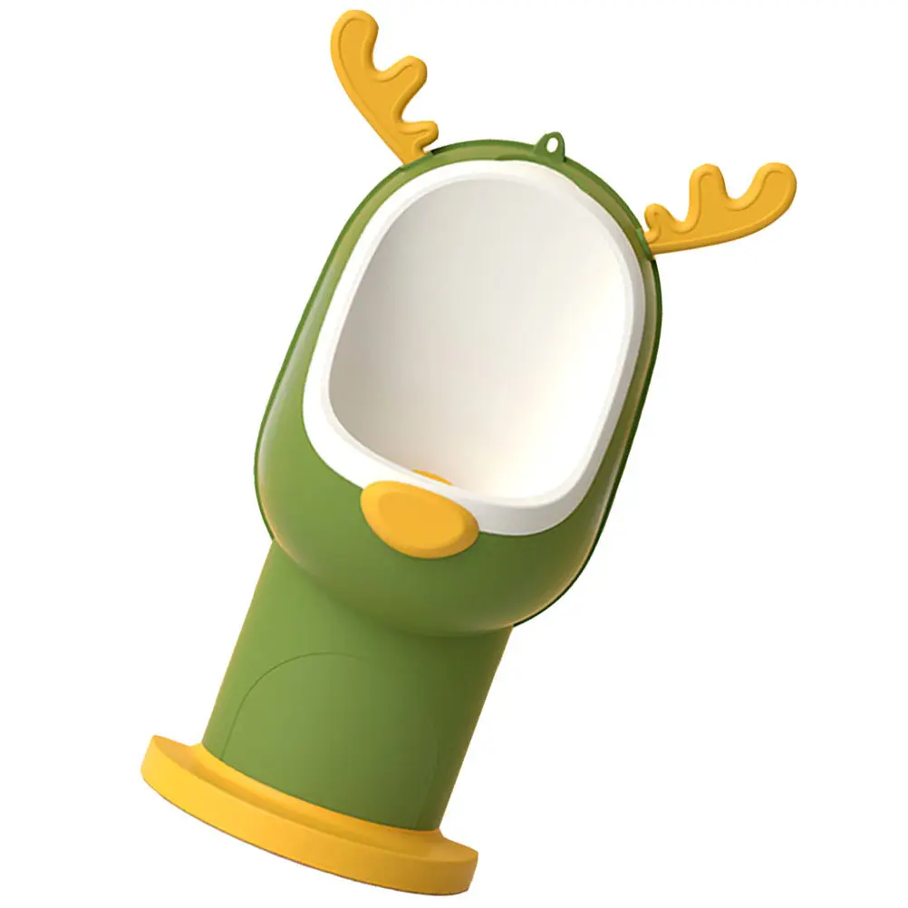 

1 шт. Детский писсуар для мальчиков с регулируемой высотой, мультяшный дизайн, для приучения к туалету, сливной писсуар для малышей