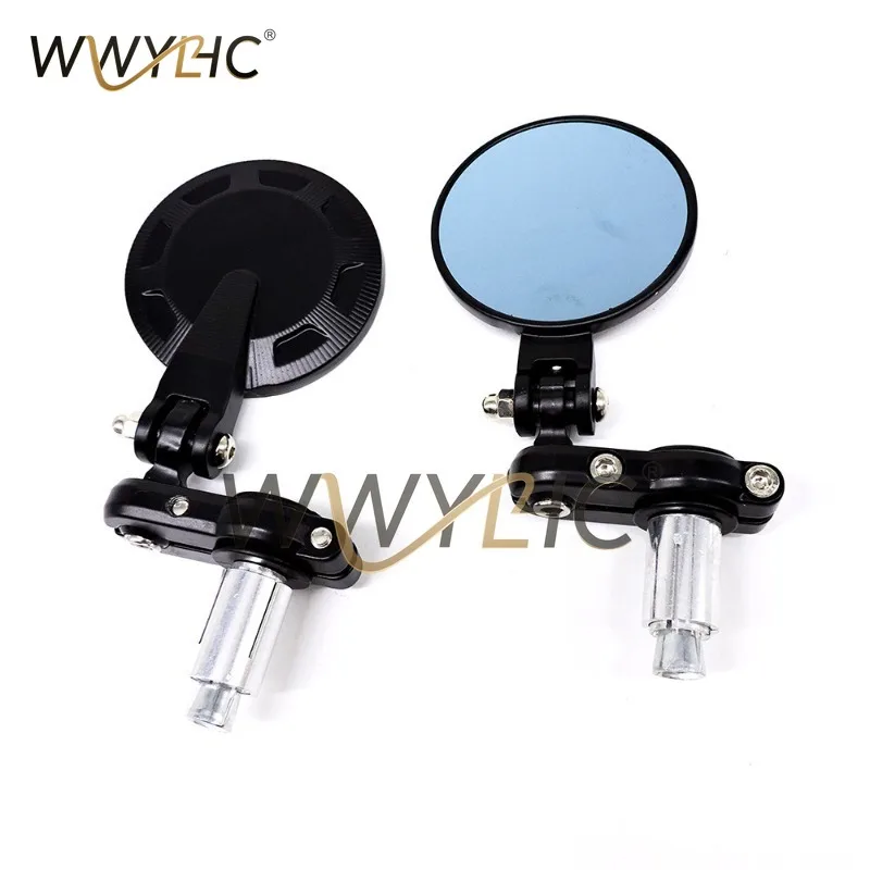 Suitable for Retro Reversing Handle of Motorcycle Rearview Mirror, Foldable Reflector