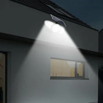 Solar Outdoor Courtyard Light Automatically Lights Up When Dark Household Human Body Sensing Spotlight Solar Wall Light