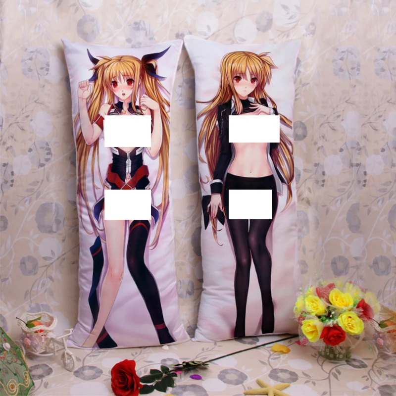 Anime Long Pillow Magical Girl Lyrical NANOHA Big Cushion Hugging Body Custom Wedding for Sleeping Girl Dakimakura Dropshipping