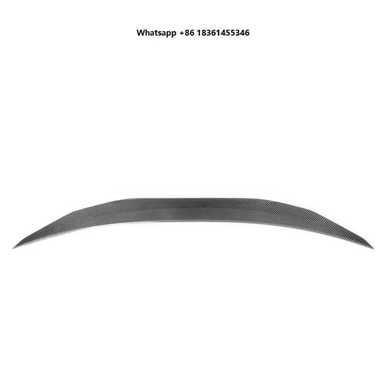 

For G15 M8 Use PS-Style Carbon Fiber Rear Trunk Tail Wing Ducktail