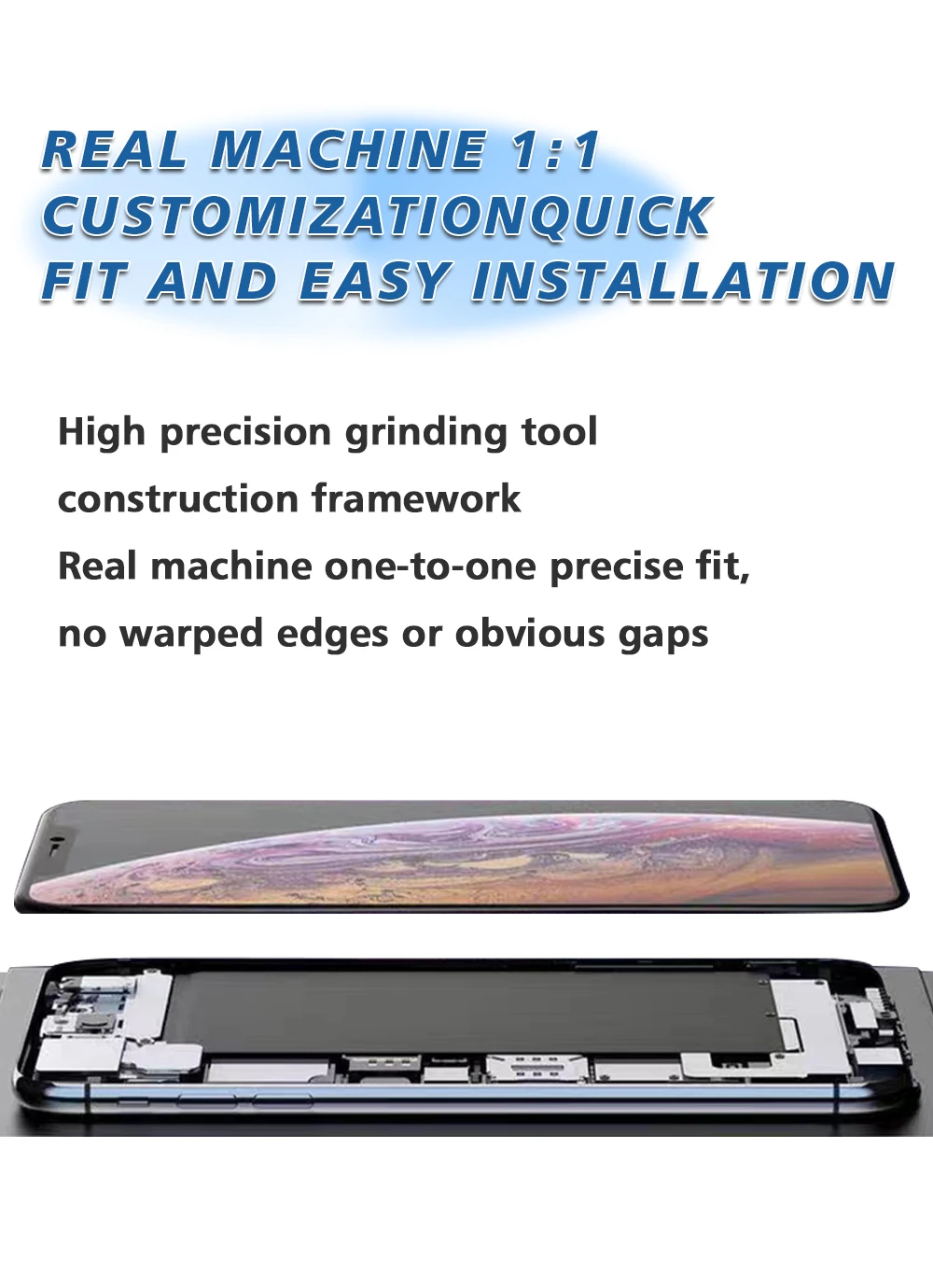Großhandel AAA+++ LCD-Display für iPhone 16 16E Touchscreen-Digitizer-Baugruppe Ersatz 16 Plus 16 Pro Max Pantalla Fabrik – Detail 4
