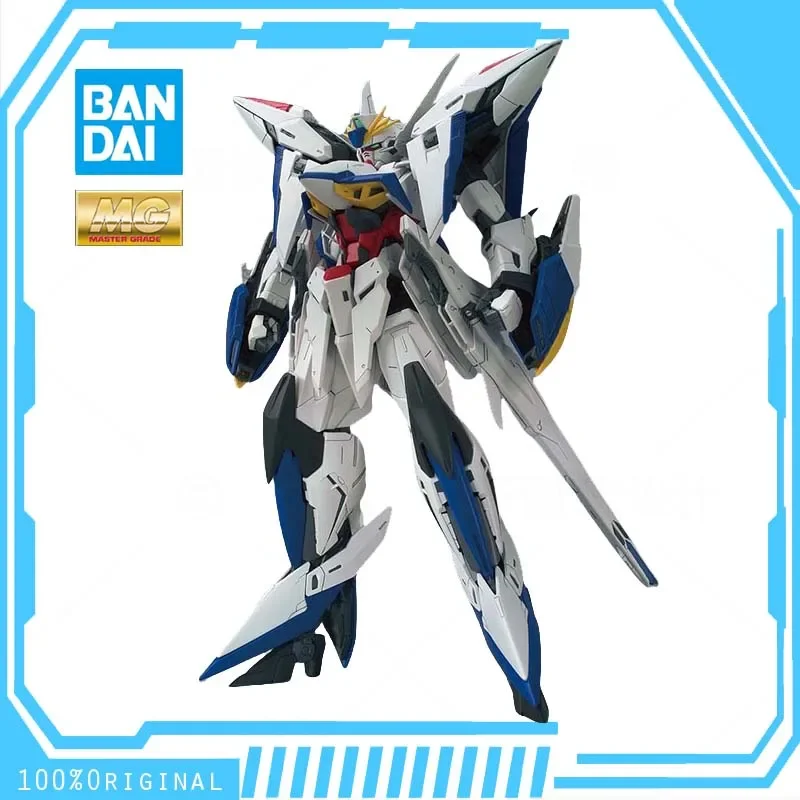 

In Stock BANDAI ANIME Gundam MG 1/100 MVF-X08 ECLIPSE GUNDAM Assembly Plastic Model Kit Action Toys Figures Gift