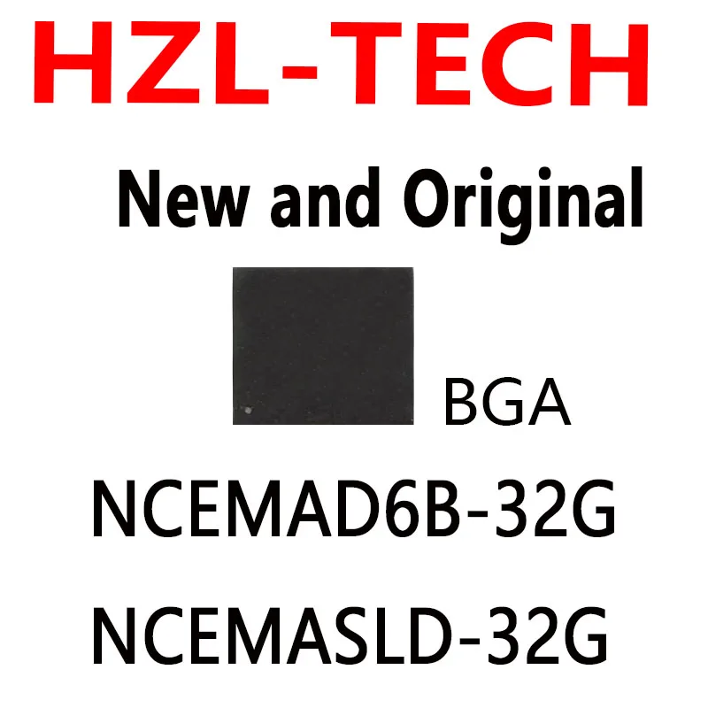 1 Stuks Bga NCEMAD6B-32G NCEMASLD-32G NCEMASLG-32G EMMC32G-TA28 EMMC32G-M525 EMMC32G-T527 EMMC32G-S100 EMMC32G-V100