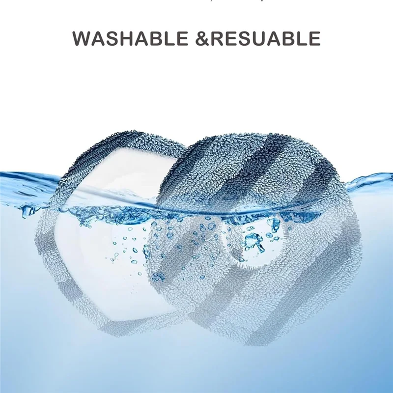 

ABRW-Parts For Eufy X10 Pro Omni Robot Vacuum,1 Roller Brush,3 HEPA Filters,6 Side Brushes,6 Mop Cloths,6 Dust Bags