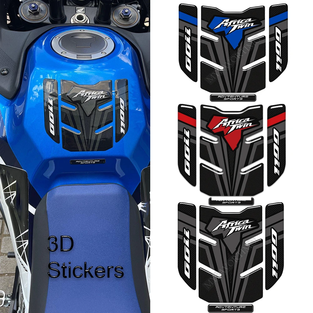 For Honda CRF1100 CRF 1100 L Tank Pad Africa Twin Protection Adventure ADV Visor Set Stickers Decal Kit Windshield Handguard