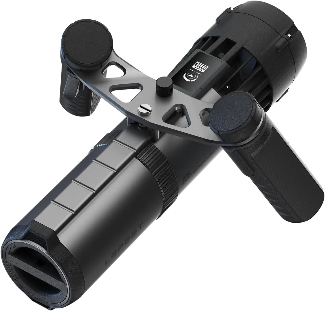 P1 Underwater Scooter [Professional Grade]  Max 2m/s Super Power Mini, Modular Design , ExpandsBuilt-in Camera Mount