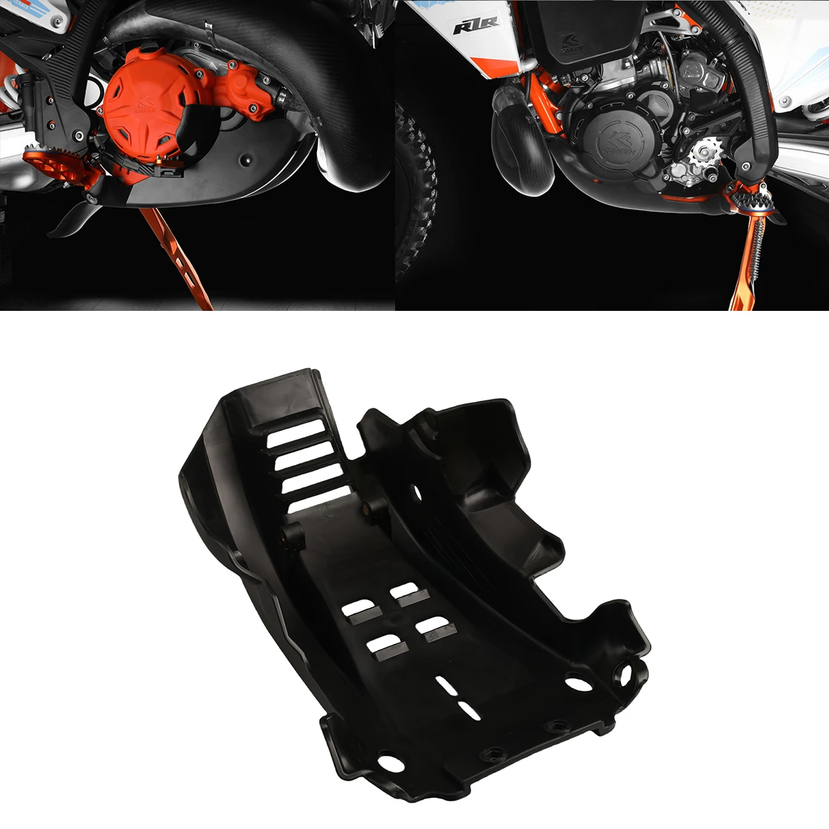 

Motorcycle Two Stroke Engine Protective Floor For KTM EXC 250 300 XC-W EXC250 XC-W300 For Husqvarna TE250 TE300 PRO 2T 2024