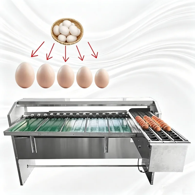 Egg Grading and Sorting Machine Stable Operation Egg Handling Equipment for Large Scale Farm Business Customized
