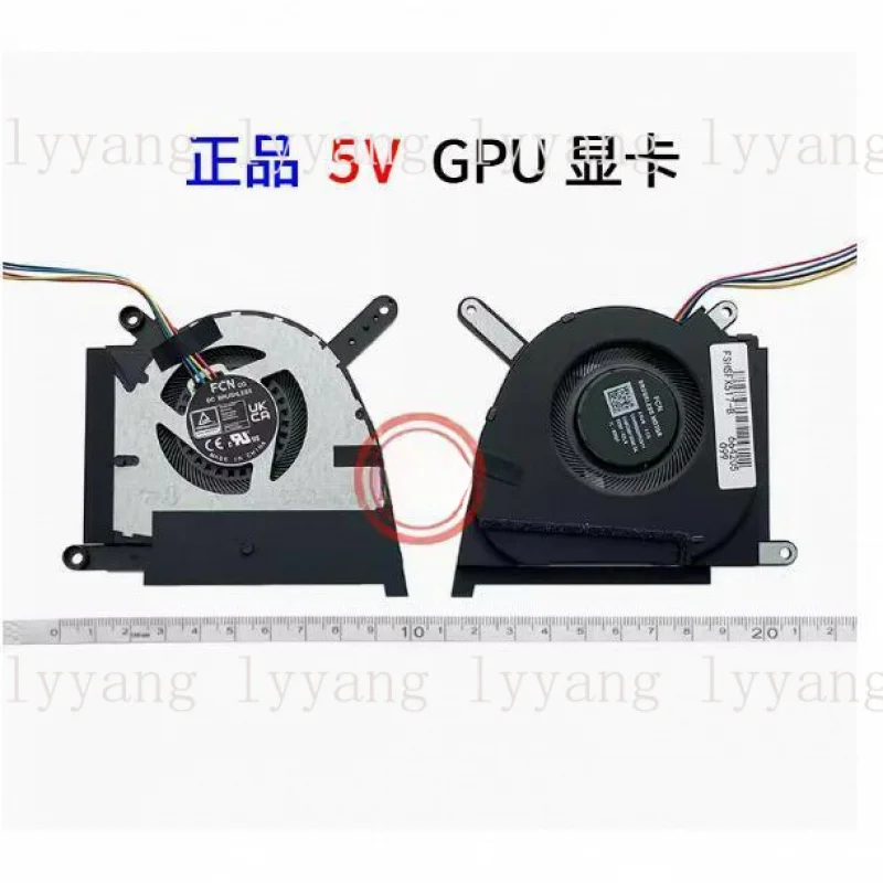 

f GPU Cooling Fan For ASUS FX517 FX517Z FX517ZR FX517ZC TUF AIR 2022 5V