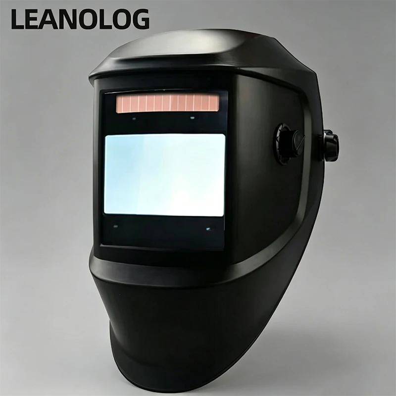 Full Face Auto Darkening Welding Mask Head-Mounted Shield for Protection against Strong Light And Weld Spatter