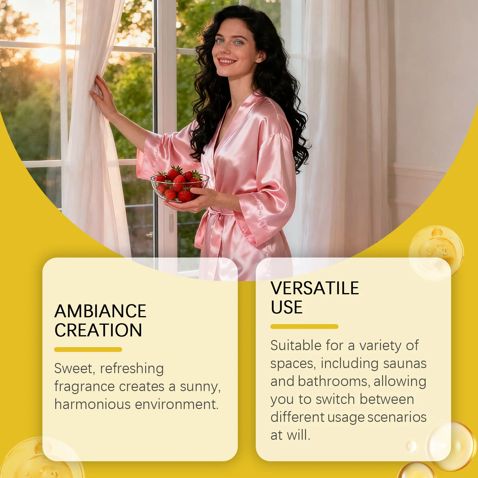 زيت عطري مهدئ عطري ينتشر العطر تنقية الهواء إزالة الرائحة تحسين الراحة المرطب عطر الهواء زيت طبيعي #5