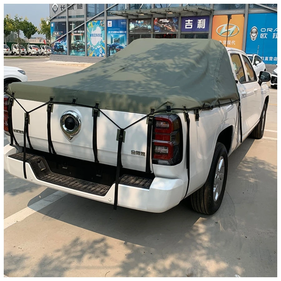 

Foton Pickup уличные водонепроницаемые чехлы для грузовых автомобилей палатка с навесом для практического использования парусиновый зонт на крыше