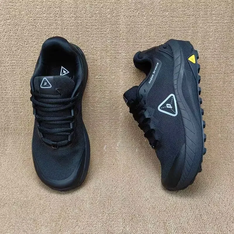 Original Brand Trail Running Shoes Mesh Breathable Running Shoes Comfortable Walking Jogging Shoes Hard-Wearing Gym Outdoor Shoe