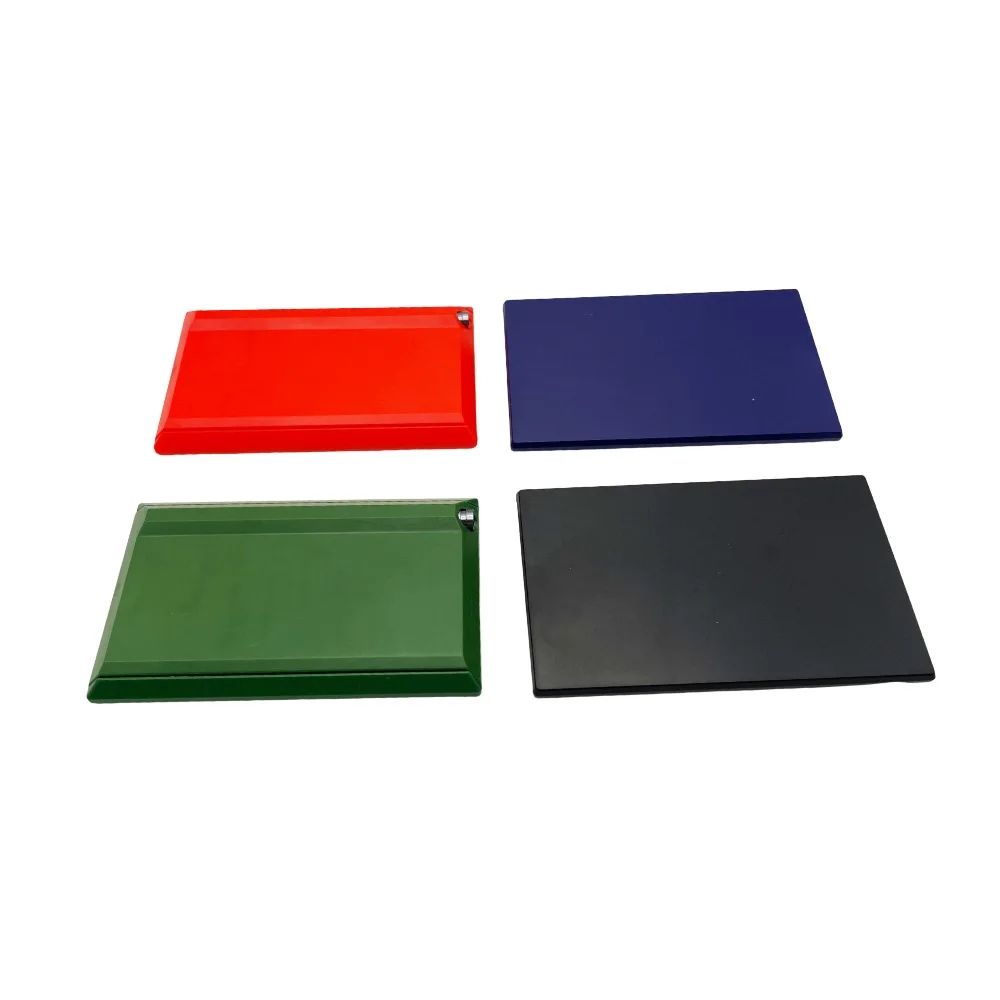 حاوية السعوط البلاستيكية ذات 8 مقصورات مع غطاء عريض في صندوق تخزين محمول بحجم الجيب من قش الألومنيوم ملحقات مجموعة السعوط