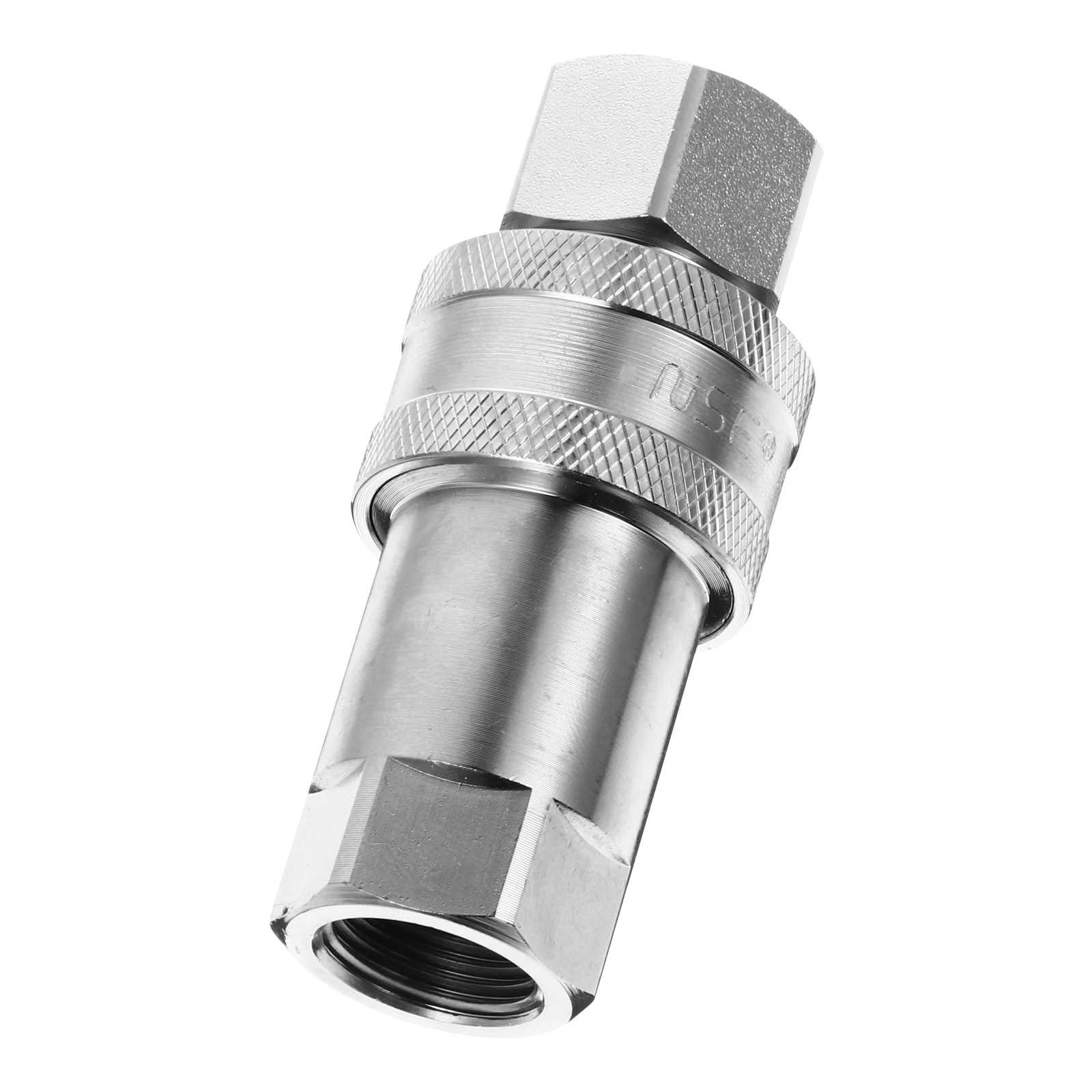 

Hydraulic Quick Connector Carbon Steel High Pressure Coupler Double Shut Off Style Fitting Couplers For Hydraulic Systems