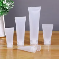 15ml 20ml 30ml 50ml 100ml tubo de cosméticos loción vacía crema botellas para apretar contenedor de maquillaje botella dispensadora de viaje portátil