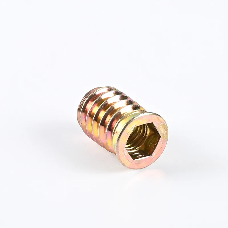 155-teiliges Senkkopf-Muttern-Set mit Innen- und Außengewinde, Gewindeeinsätze, Muttern-Sortiment-Set