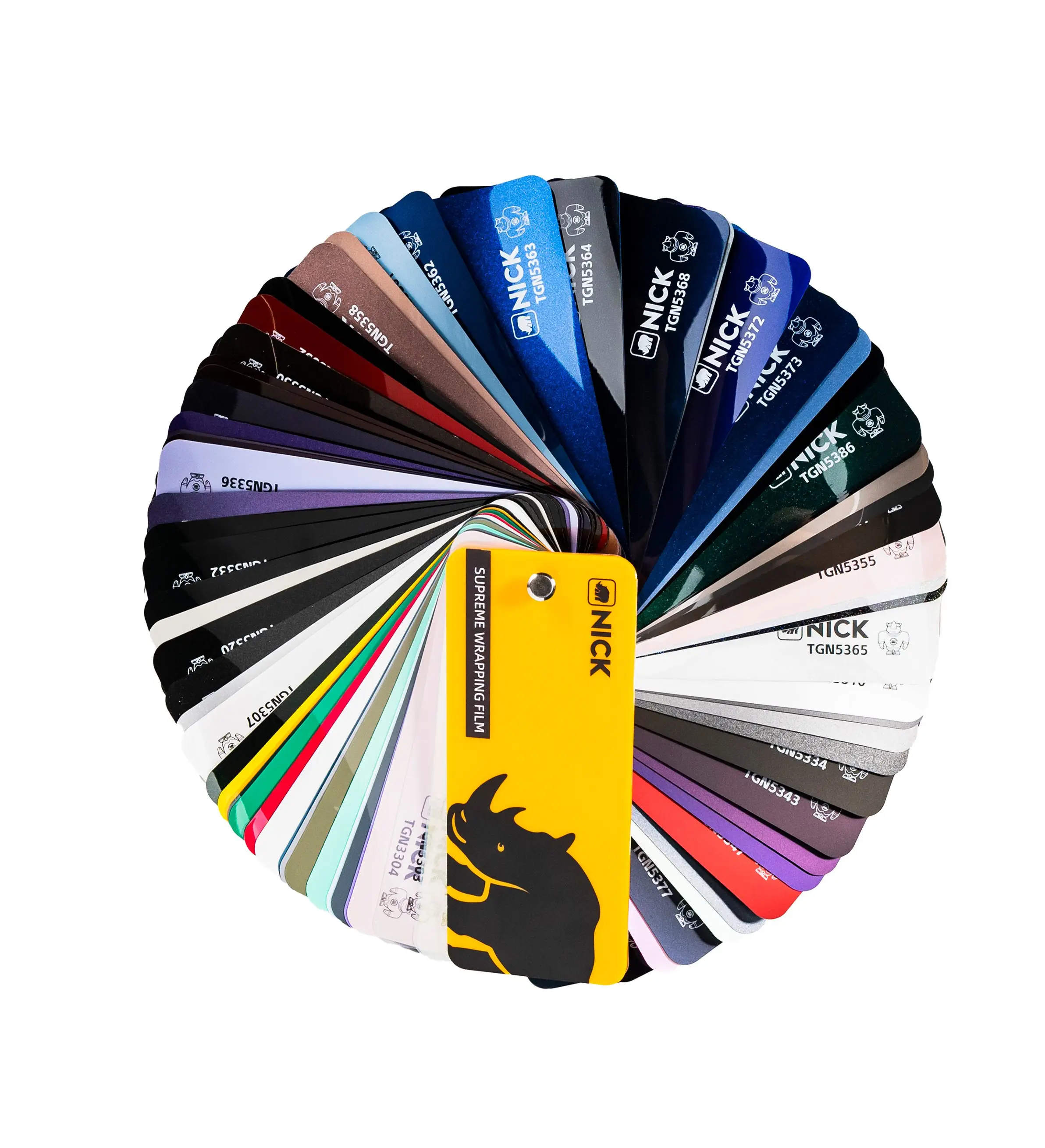 NICK 1.52*15 Meter TPU Gloss Metallic Car Vinyl Wrap Film Pengubah Warna TPU dengan Bebas Gelembung Udara Pengiriman Cepat Penutupan Bodi