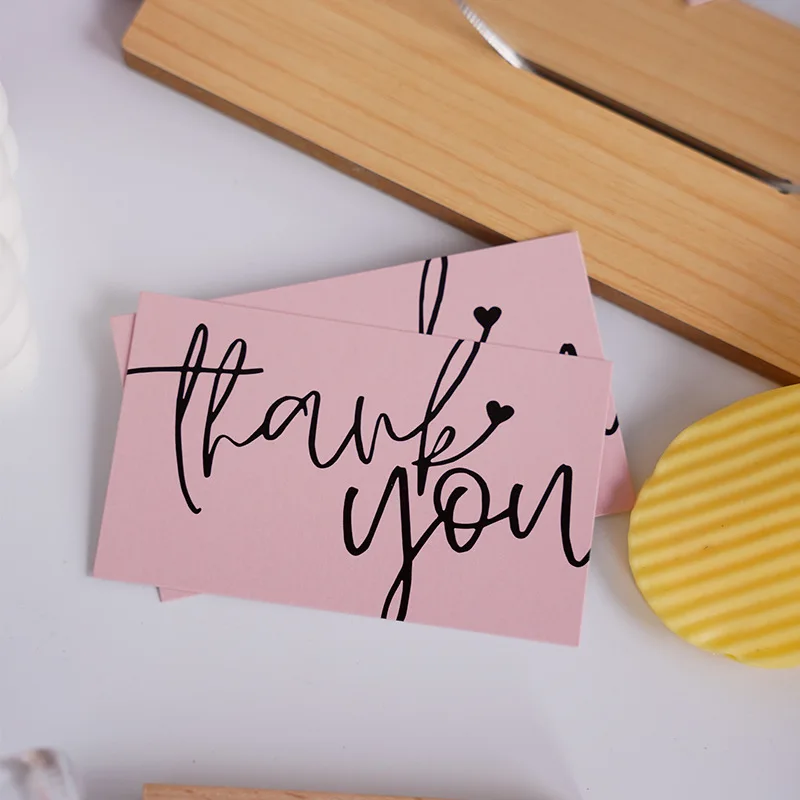 Newest Thank You Card Thank You for Your Order Card Praise Labels for Small Businesses Decor for Small Shop Gift Packet 30 Pcs