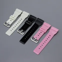 Resin Strap For Casio BABY-G BA-111 BA-110 BA-112 BA-120 BA-125 Replace Watch Band Sport Waterproof Rubber Wrist Band 14mm Belt