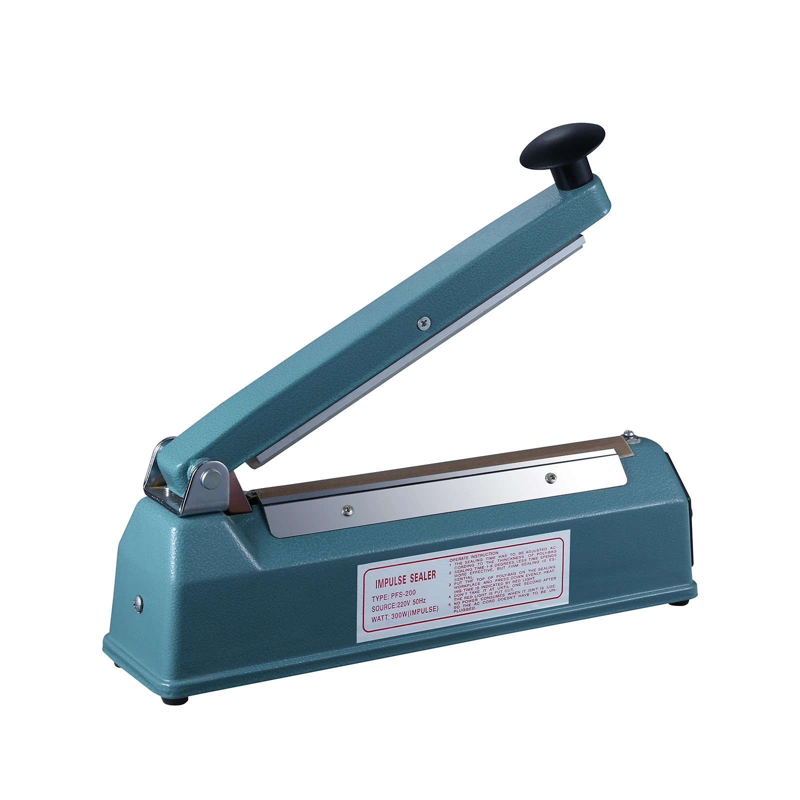 PFS-200I Heat Sealing Machines for Food Impulse Sealer Bag Sealing Machine Selladora De Bolsas Plasticas Sealer Machine