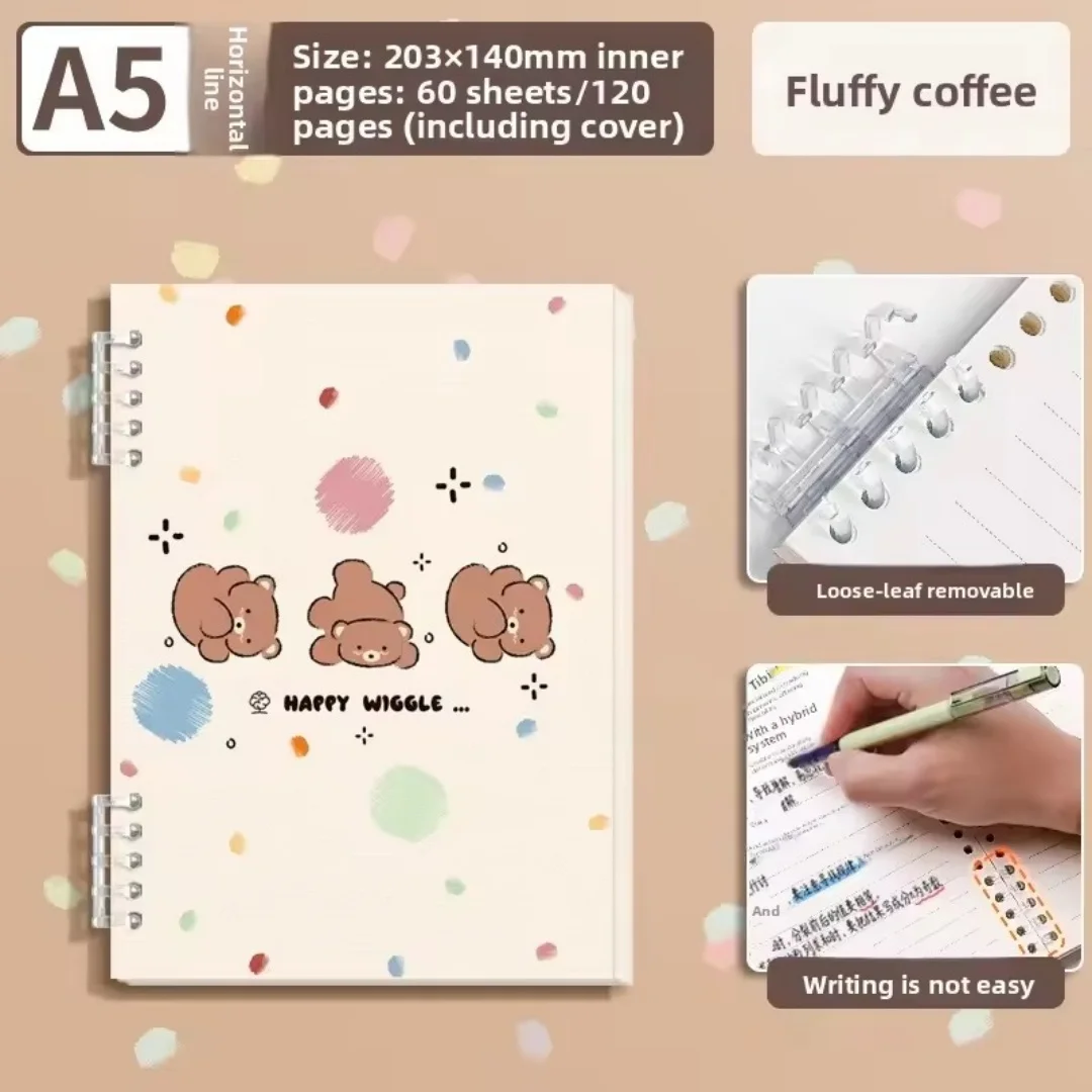 Простой-милый-мультяшный-блокнот-с-отрывными-листами-супер-толстый-защищенный-от-чернил-индексная-страница-для-студентов-водонепроницаемая-обложка-канцелярские-принадлежности-переплет-для-журналов