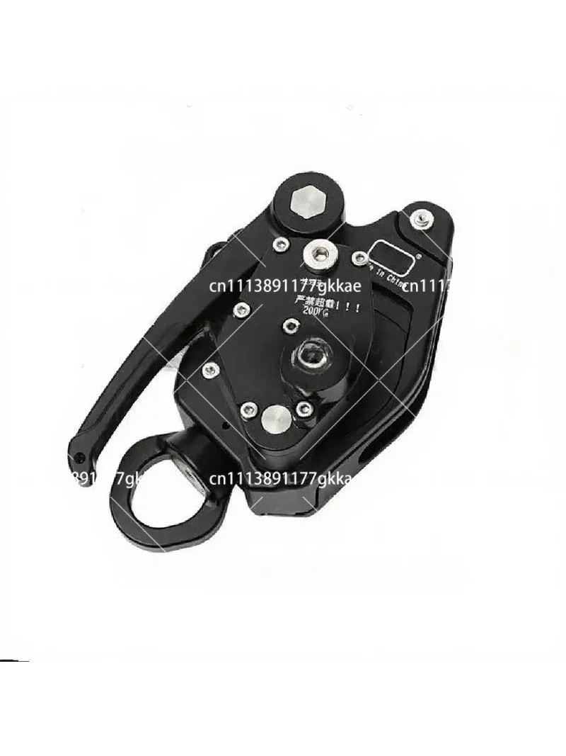 Electric Lift Climbing Rope Hoist for High Altitude Operation, Portable Descent Device