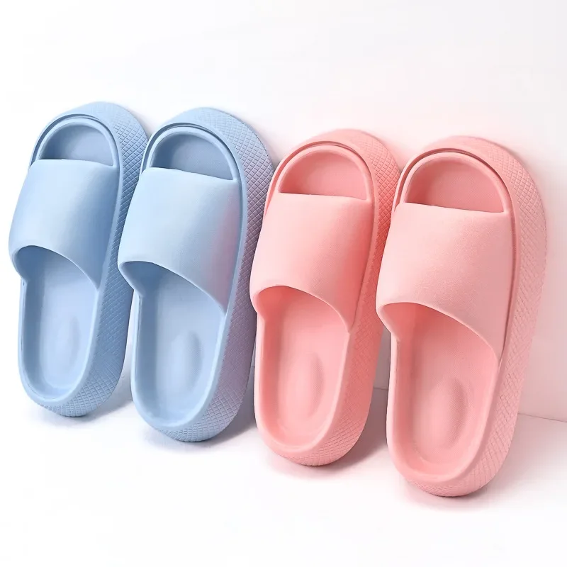 Thick Sole Women Slippers Summer Beach Slides Female Outside Anti-Slip Soft EVA Fashion Platform Flip-Flops Ultra-Light Shoes