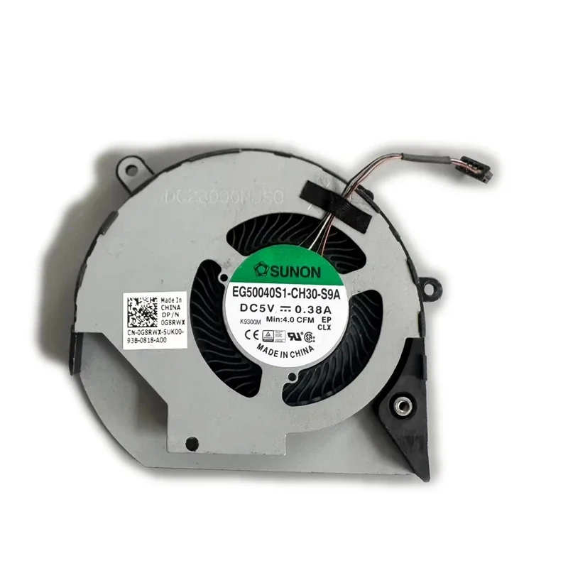 New Laptop CPU Cooling Fan for DELL Latitude 5510 P80F precision 3540 M3540 Cooler Radiator 06T7HN 0G8RWX DC5V 4pins
