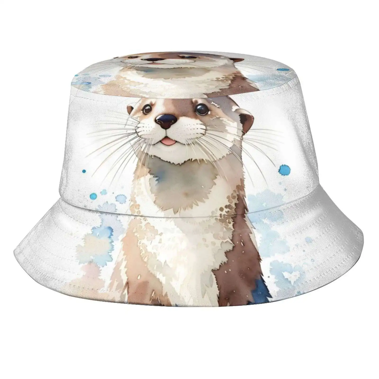 Otter Sun Cap Fisherman Hat Bucket Hats Eurasian Otter Otter Nonsense Otter Friends Otter Fans Otterly Love I Love Otters Cool