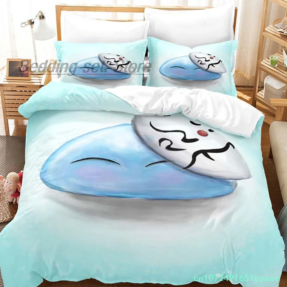 That Time I Got Reincarnated As A Slime Bedding Set Single Twin Full Queen King Size Bed Set Aldult Kid Comforter Bedding Sets