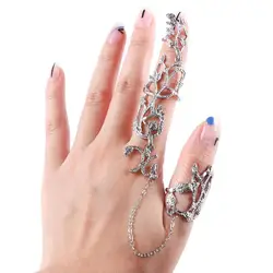 Jewelry Armor Punk Rock Full Finger Knuckle Ring Gothic