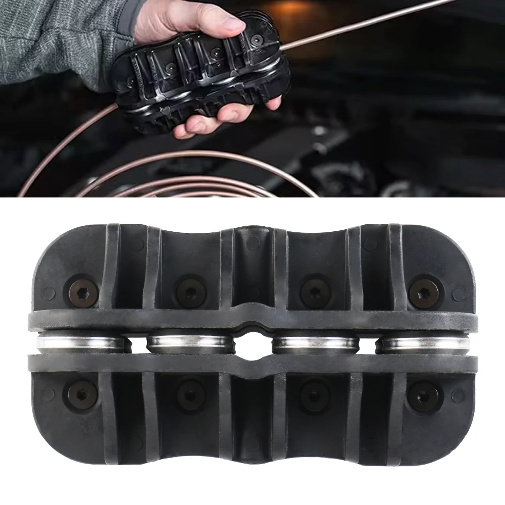 

Refrigeration Tools Pipe Wire Straightener Tools Auto Repair Universal Portable Accessory Copper Aluminum Tube Straightener