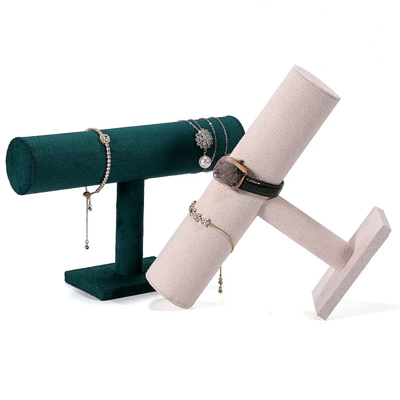 

Фланелевая однослойная подставка для браслетов, держатель для ювелирных изделий и часов, витрина для украшений, демонстрационный стенд, полка для демонстрации