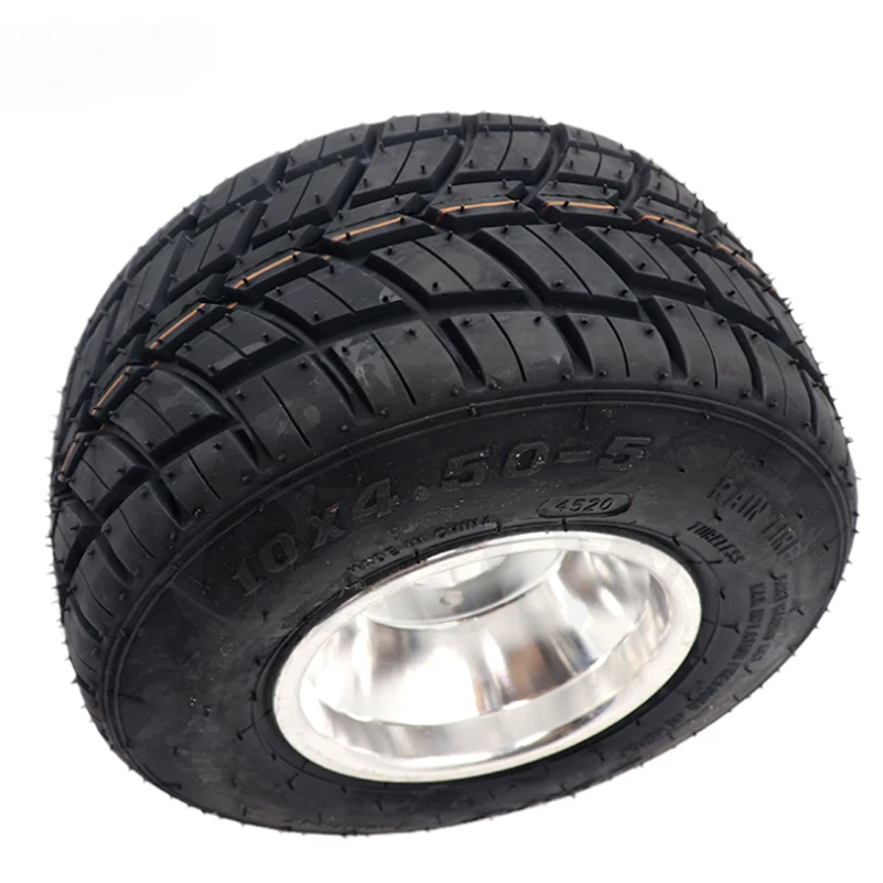 Depan 10x4.50-5 belakang 11x7.10-5 inci hujan ban ban Tubeless untuk off-road drift karting aksesoris.