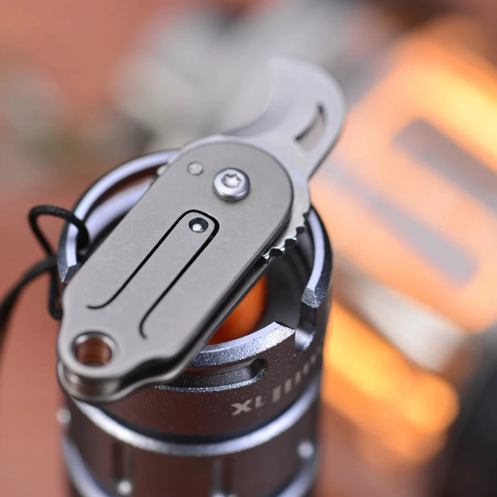 Mini 7CR Steel Hardness Knife Brass Outdoor EDC Camping Tactical Self Defense Fruit Box Opening Tool
